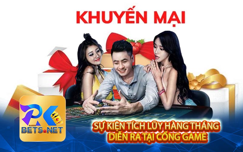 Sự Kiện Tích Lũy Hàng Tháng Diễn Ra Tại Cổng Game