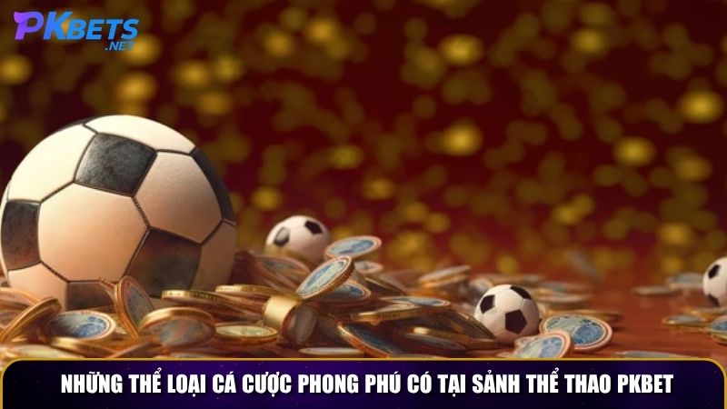 Những thể loại cá cược phong phú có tại sảnh thể thao PKBET